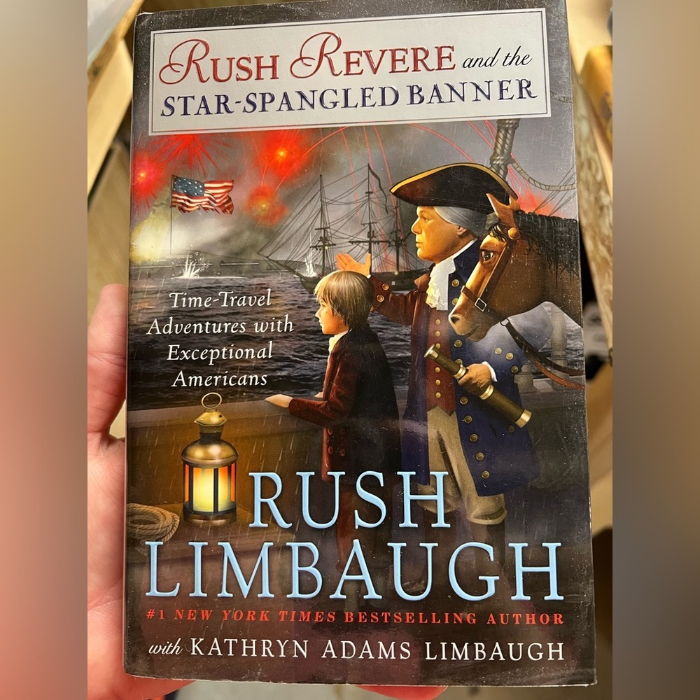 Rush Revere and the Star-Spangled Banner Book
Hard cover, newer book